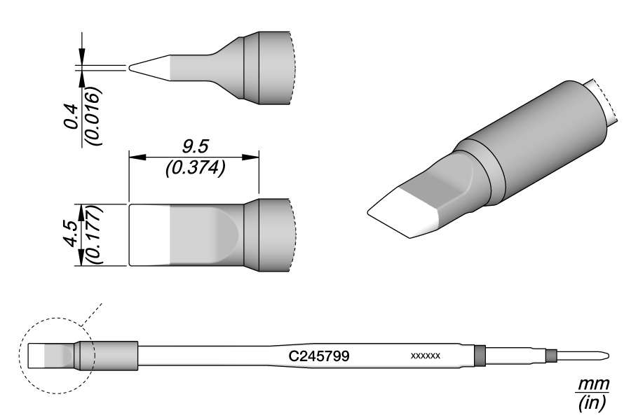 C245799 - Cartridge Blade 4.5